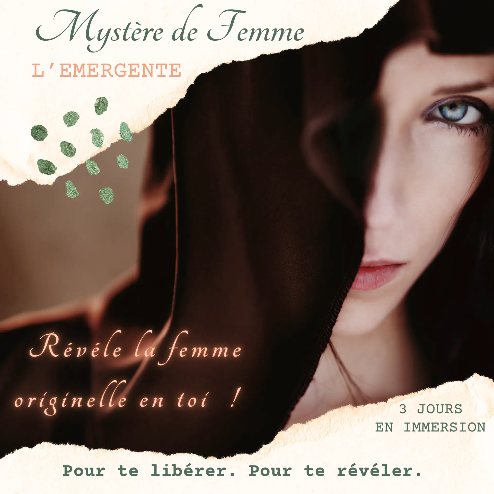 Séjours immersifs Cercle Essencia, les Landes : retraites féminines, sensualité, transformation personnelle, expériences uniques en petit groupe.
